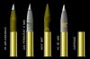 AFV Club AG35030 U.S.105mm HOWITZER AMMO SET 1:35